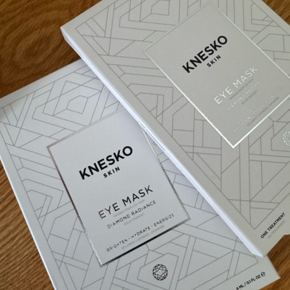 Two brand new Knesko eye mask diamond radiance- new in package NIP